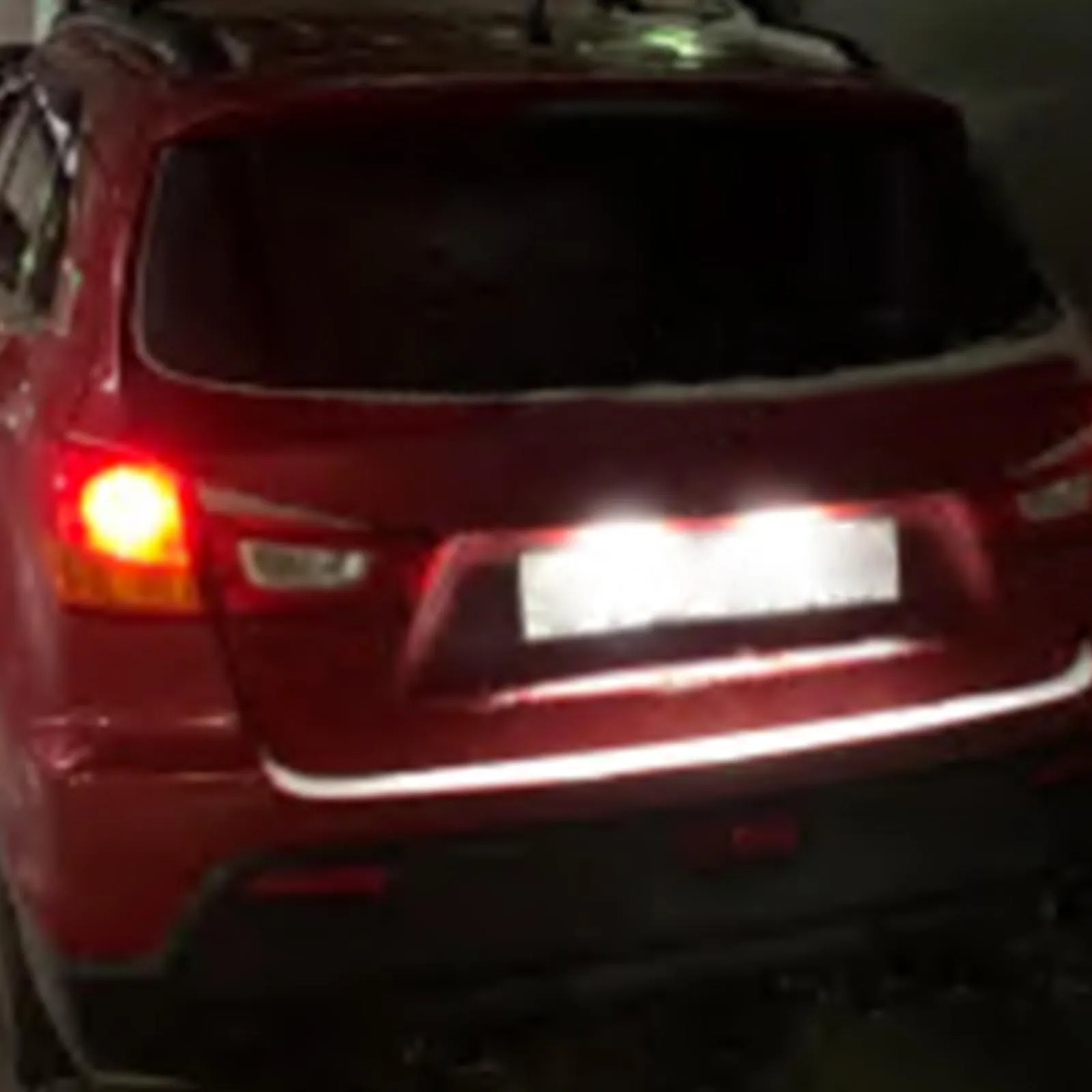 12V License Number Plate Lights 6000K Waterproof LED For Mitsubishi Outlander Sport ASX RVR 2011-2017 2013 2015 Tuning 8341A132
