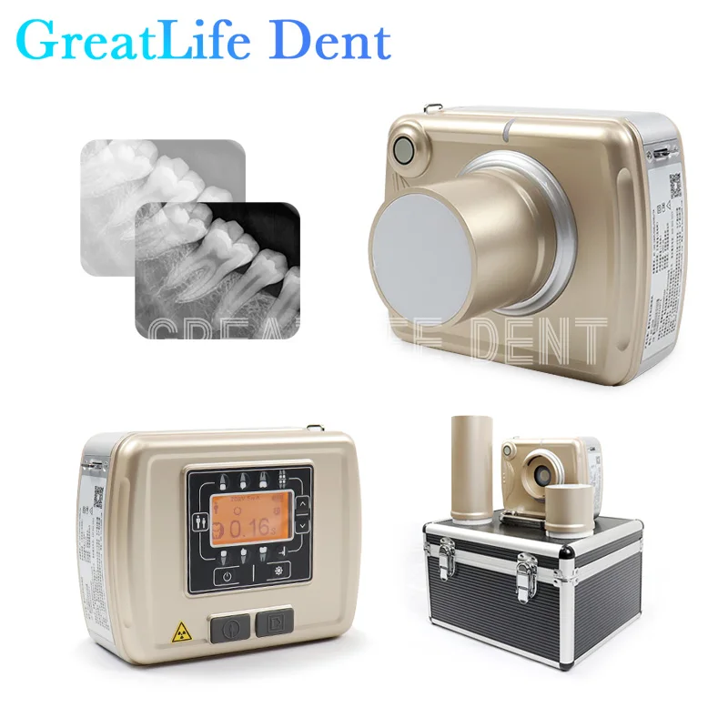 Mexico RU EU In Stock Greatlife Portable Dental X Ray Camera Original HyperLight X-ray Machine Wireless RVG Image Sensor System