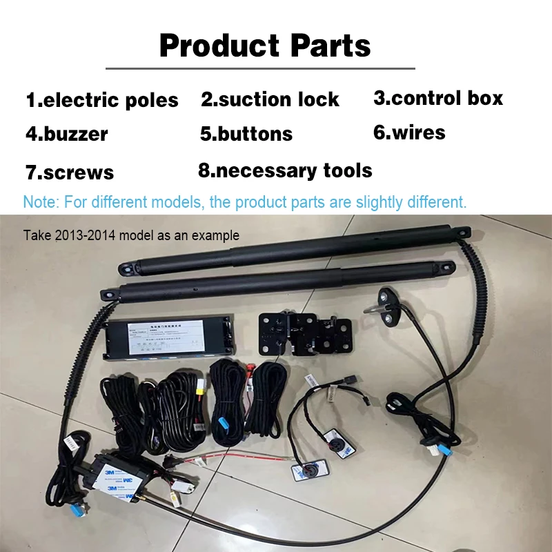 For KIA Sorento 2013+ power lift door electric tailgate  automatic control of the trunk drift drive opening car rear gate kit