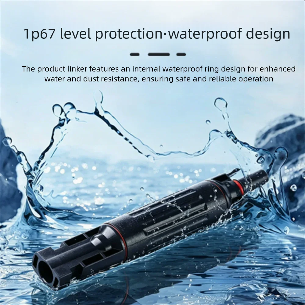 1000V DC Solar PV Fuse Connector 10-30A Inline Fuse Holder 10x38mm for Renewable Energy Systems