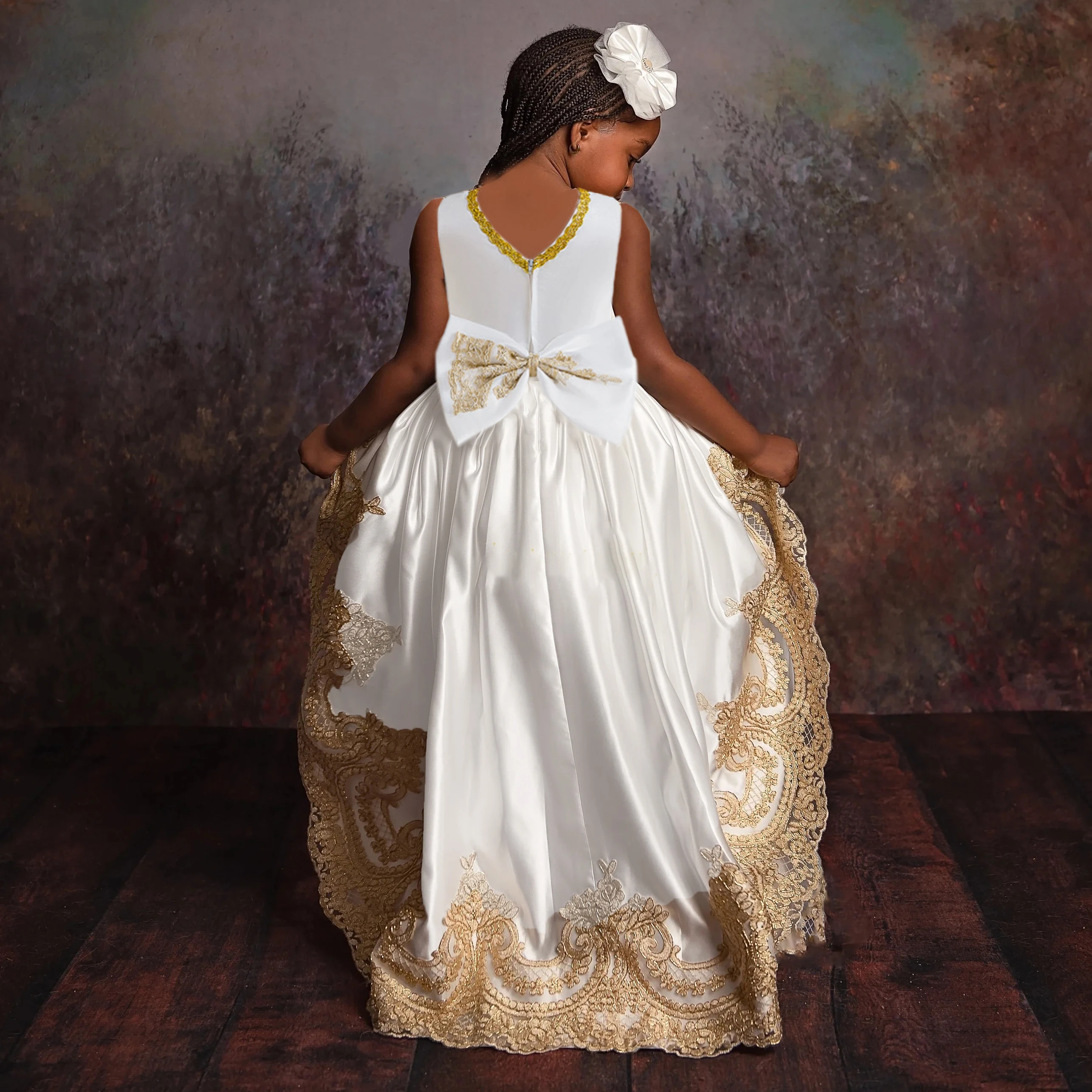 

Элегантные платья с вышивкой для свадебной вечеринки и девочек, платье принцессы для крещения подружек невесты на день рождения, костюм для первого причастия для девочек, выпускной костюм