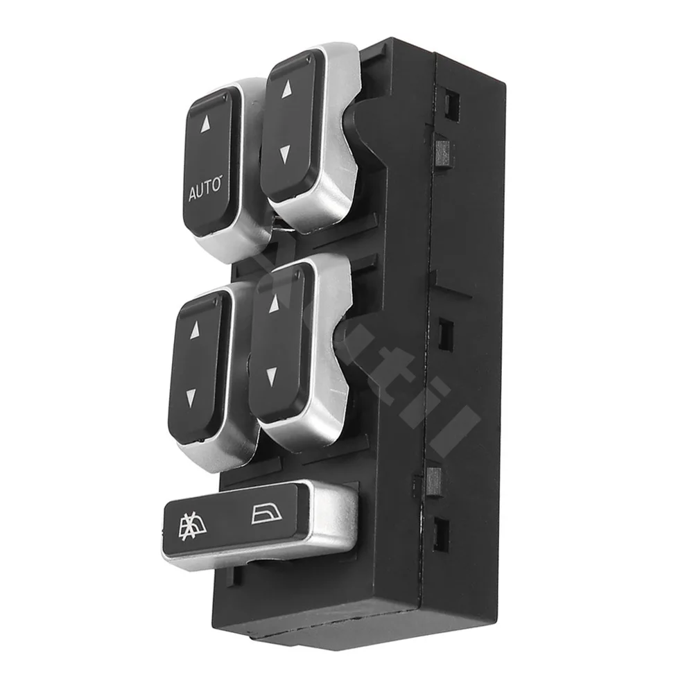 زر التحكم في مفتاح نافذة الطاقة الكهربائية للجانب الأيسر للسائق لسيارة لينكولن تاون 2003 2004 2005 2006-2009 5W1Z-14529-BA