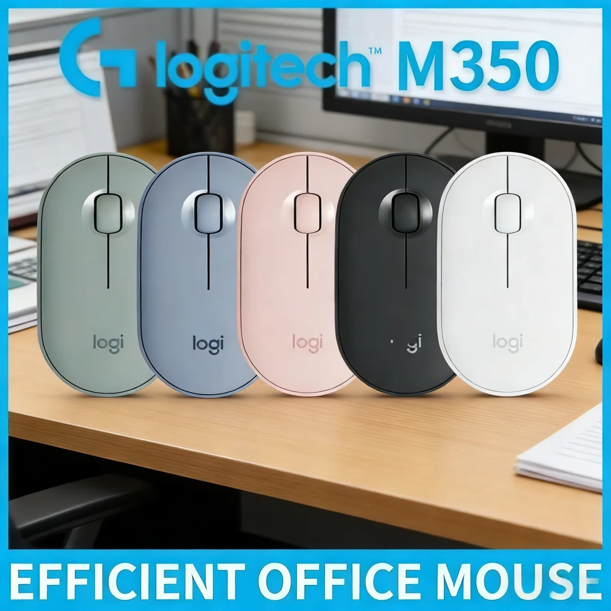

Мышь Logitech M350 MagSpeed ScrolLogitech Flow, эргономичная беспроводная мышь MX3S, + M280/M221/M220 USB-C, удобная быстрая зарядка