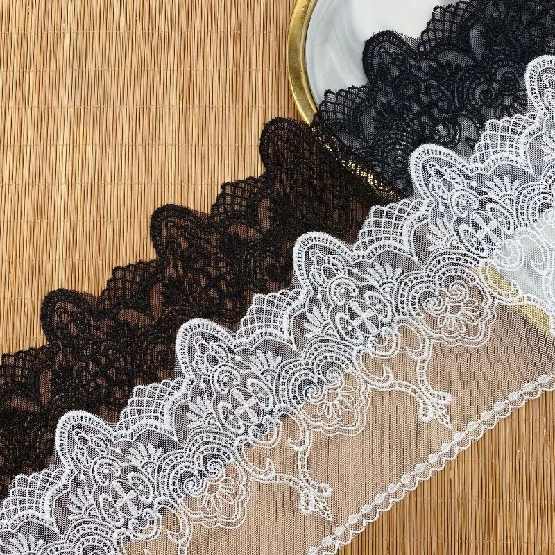 

15 ярдов кружево из полиэстера и шелка, кружево в стиле Лолиты, аксессуары для детской одежды, юбка, аксессуары для одежды