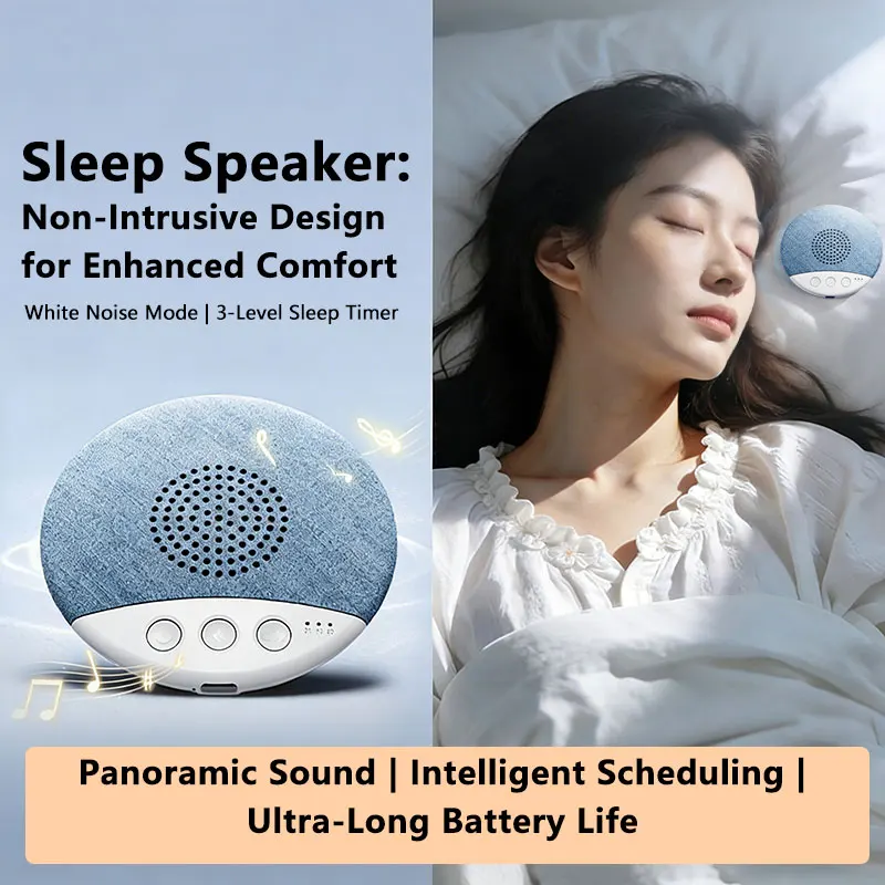 Under Pillow Bluetooth Sleep Speaker Portable Bedside Audio Device Soft Pillow Speaker for Relaxation Sleeping & Home Relaxation