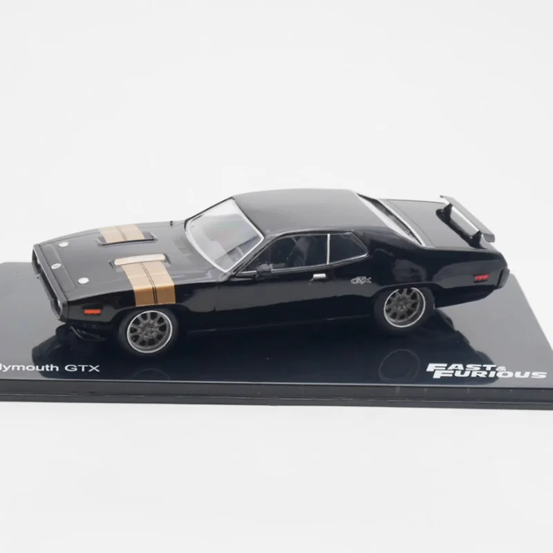 

Diecast 1:43 Scale Alloy IXO Plymouth GTX Classic Sports Car Model Finished Product Simulation Toy Collection Gift Static Model