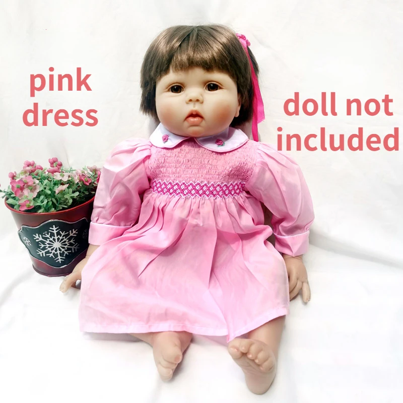 Reborn Baby Doll Clothes 50-55cm Rebirth Rag Doll Clothes 20-22 Inch Simulation Baby Doll Accessories Girl Play House Toys