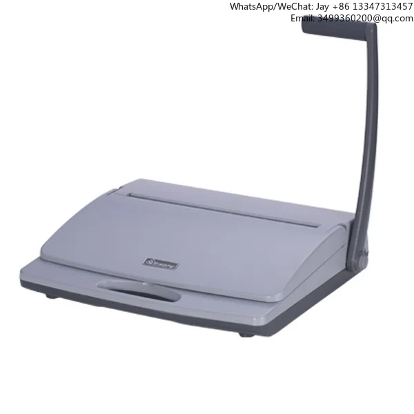 

WD-1688 Desktop A4 Binder Strip 18 Sheets Book Binding Manual Plastic Comb Binding Machine
