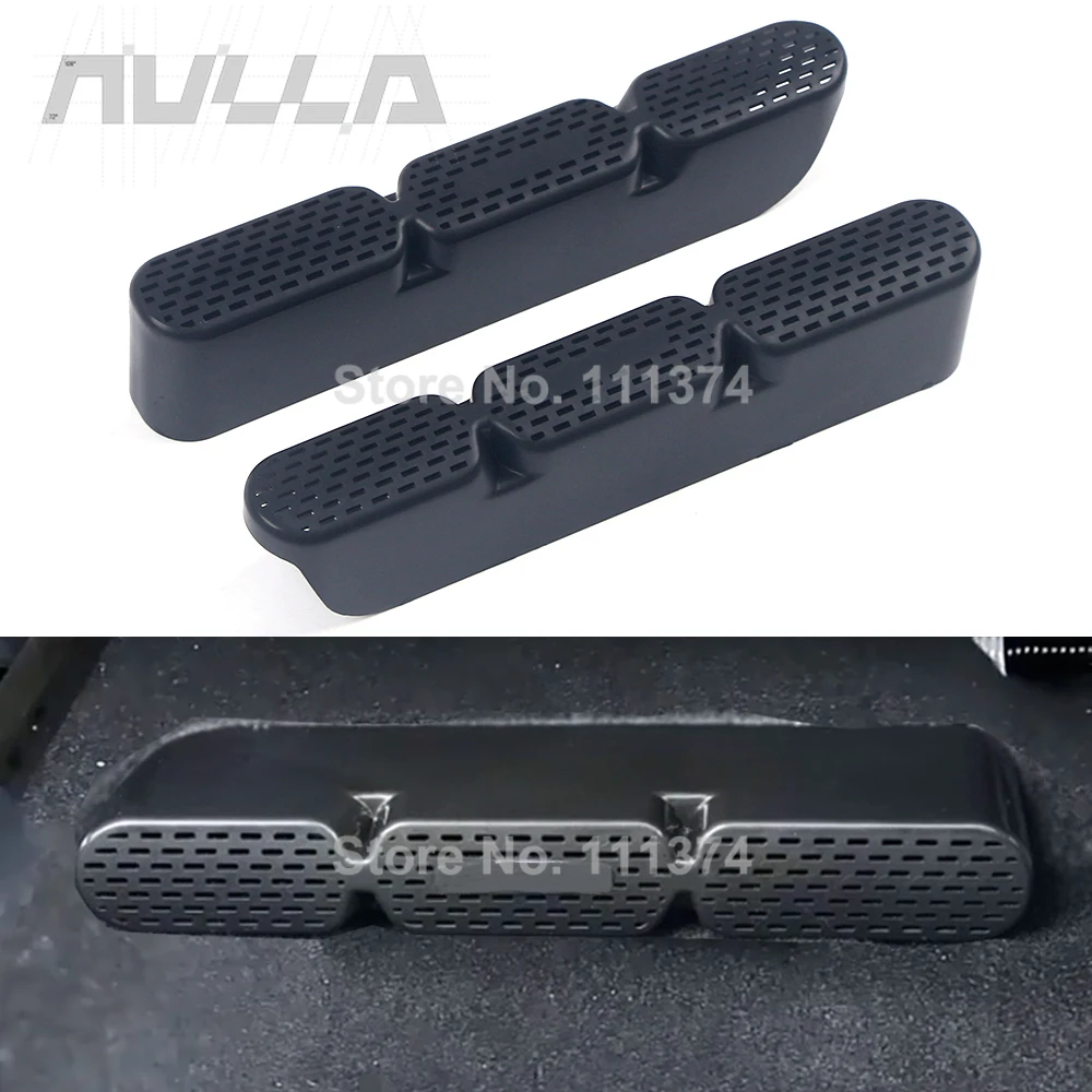 

For Toyota Highlander Kluger 2014 2015 2016 2017 2018-19 Seat Floor Air Duct Grill Grille Air Vent Cover Outlet Trim Accessories