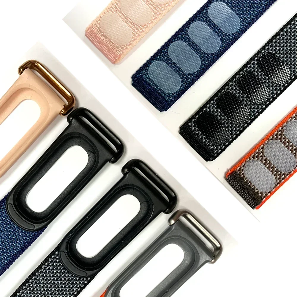 Sport Nylon Watch Strap For Google Fitbit Air Bracelet lightweight Braided Loop Breathable Wrist Band Accessories For Fitbit Air