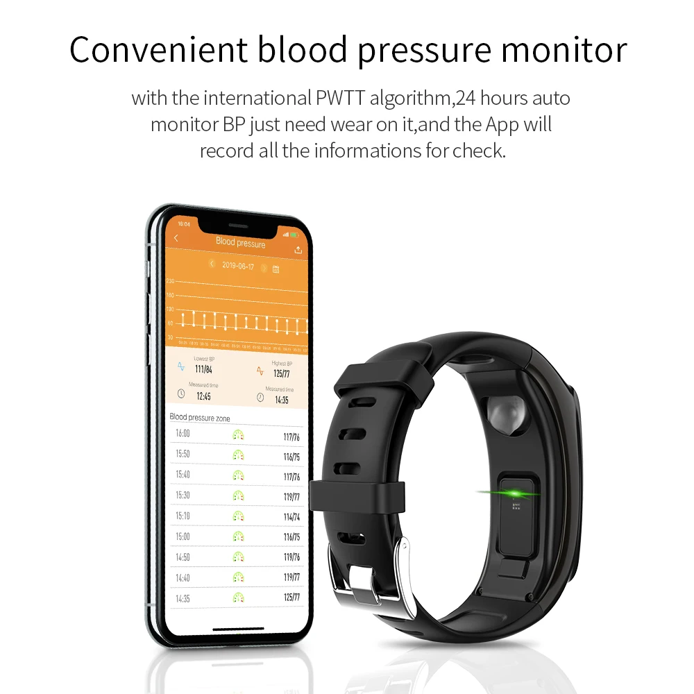 TB02 Smart Bracelet Exercise Meter Pedometer Blood Pressure Heart Rate Sleep Bluetooth-compatible Music Headset Combo Call TB02