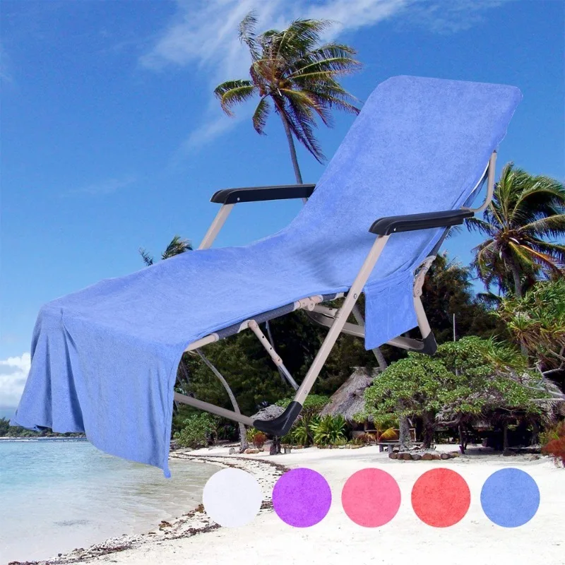 Generic Microfiber Beach Lounge Chair Towel