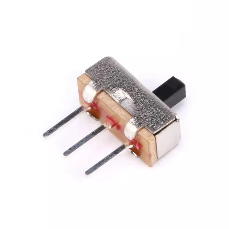 20Pcs SS12D00 Interruptor ON-OFF MINI Slide Switch 3Pin 1P2T 2 Position High Quality Toggle Switch Handle Length:2MM/3MM/4MM/5MM