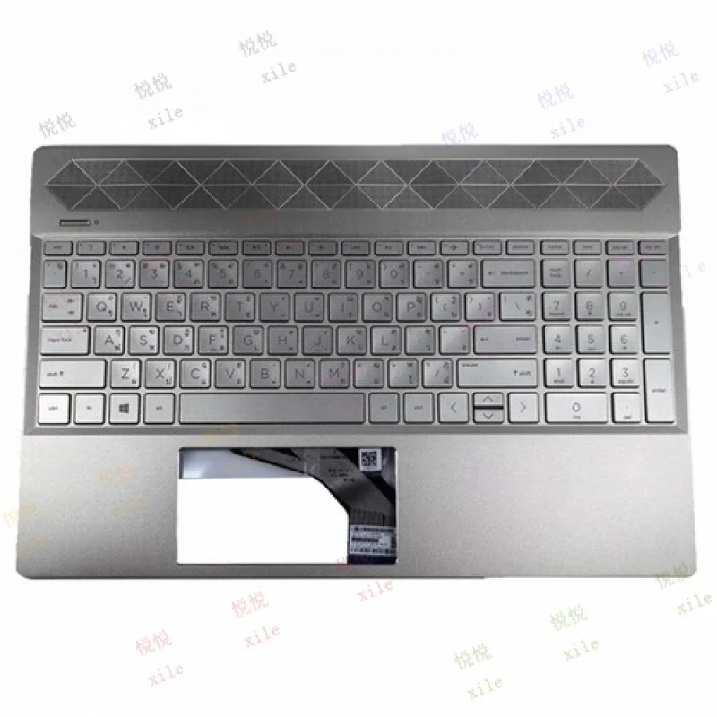 L+ For HP Pavilion 15-CW 15-CS Laptop Keyboard Palmrest Upper Case L24754-281