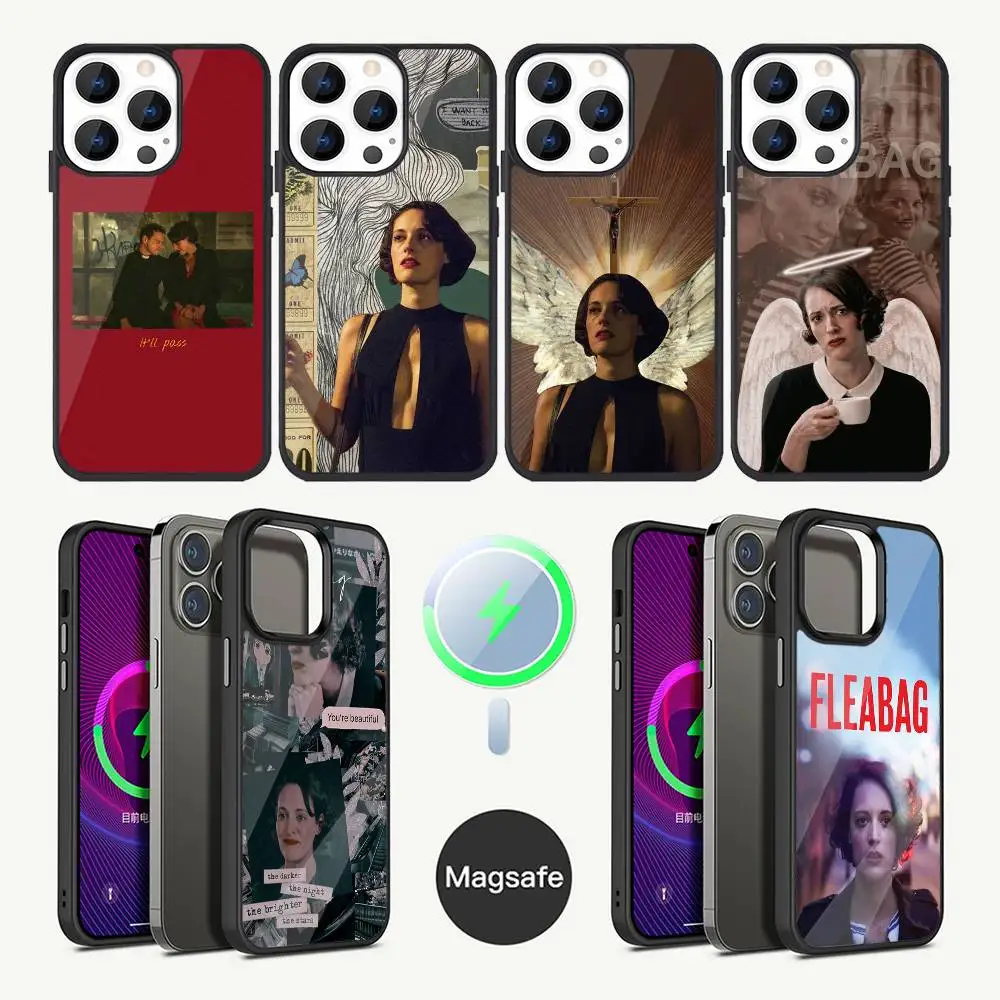 

Tv Fleabag Phone Case For iPhone 17,16,15,14,13,12,11,Plus,Pro,Max Mini Magsafe Magnetic Wireless Charging