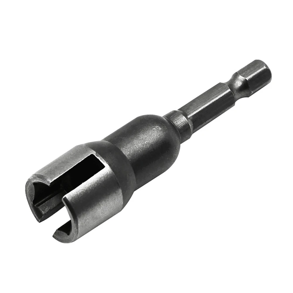 1pc 6.35mm gambo esagonale manicotto del foro della farfalla manicotto del cacciavite elettrico utensili manuali pratico cacciavite