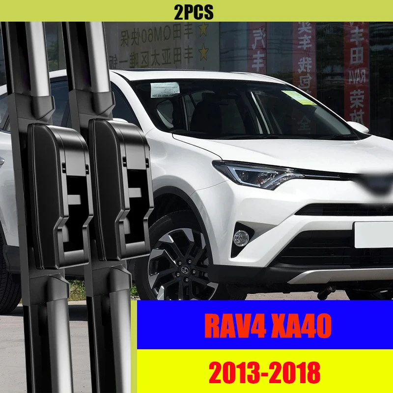 

Wiper Front Wiper Blades For Toyota RAV4 XA40 2013 - 2018 2014 2015 2016 Windshield Windscreen Window 26"+16" Accessories