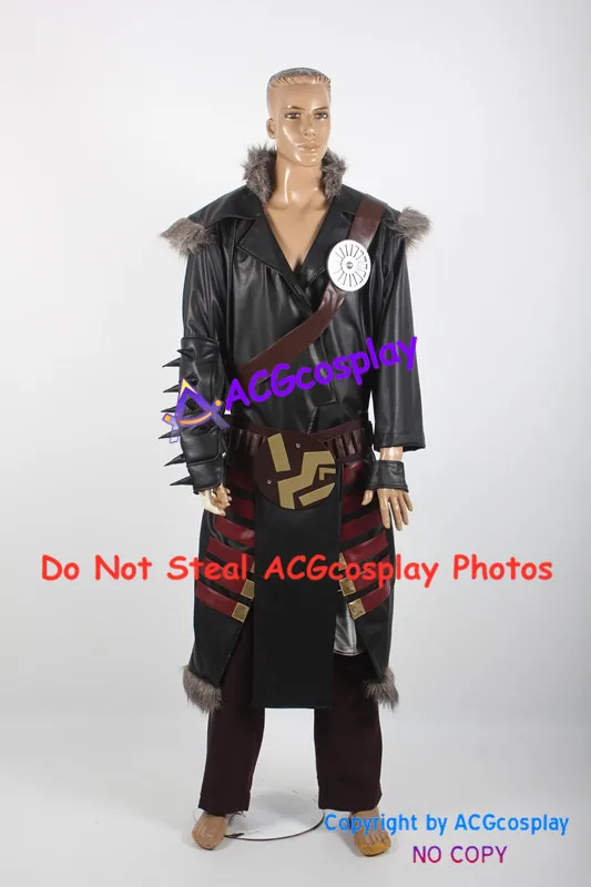 Garruk the Relentless Cosplay Costume acgcosplay Faux Leather Made