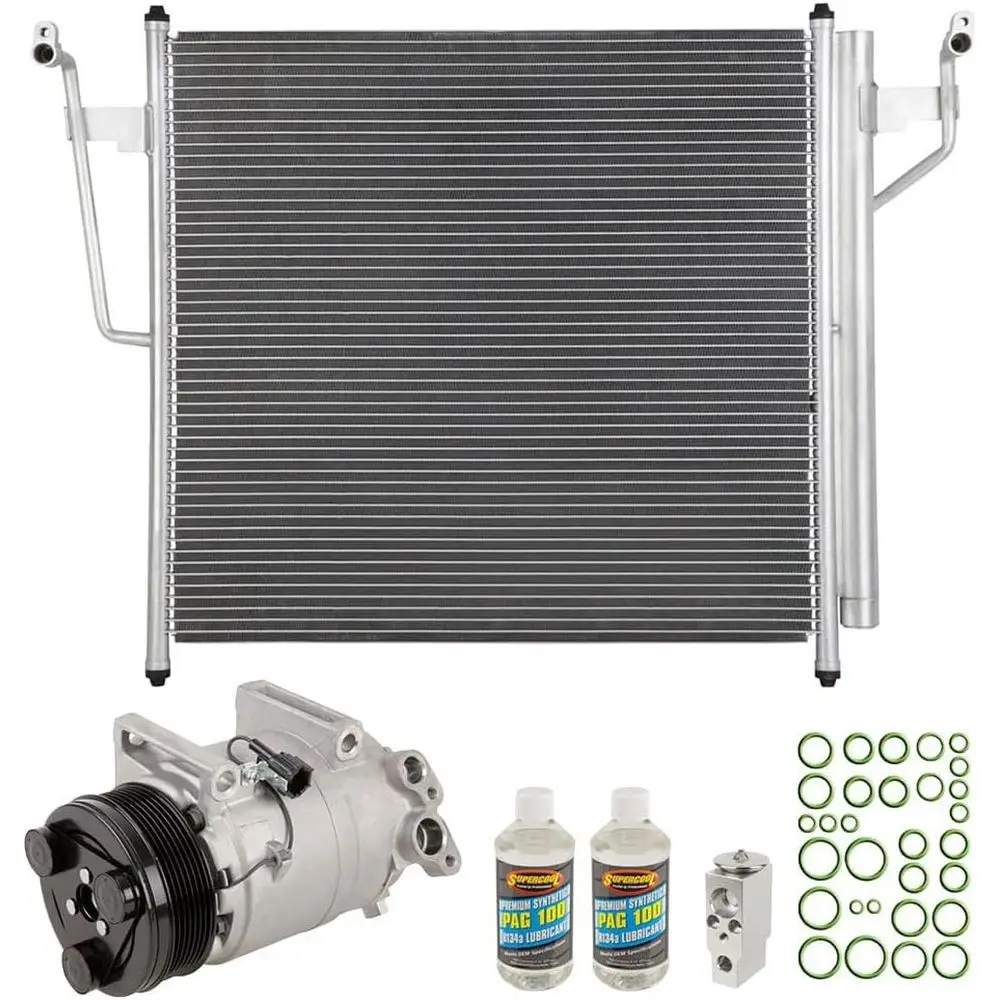 

Комплект кондиционера с компрессором, конденсатором и осушителем для Titan Armada и QX56 - 60-80531R6 Новый