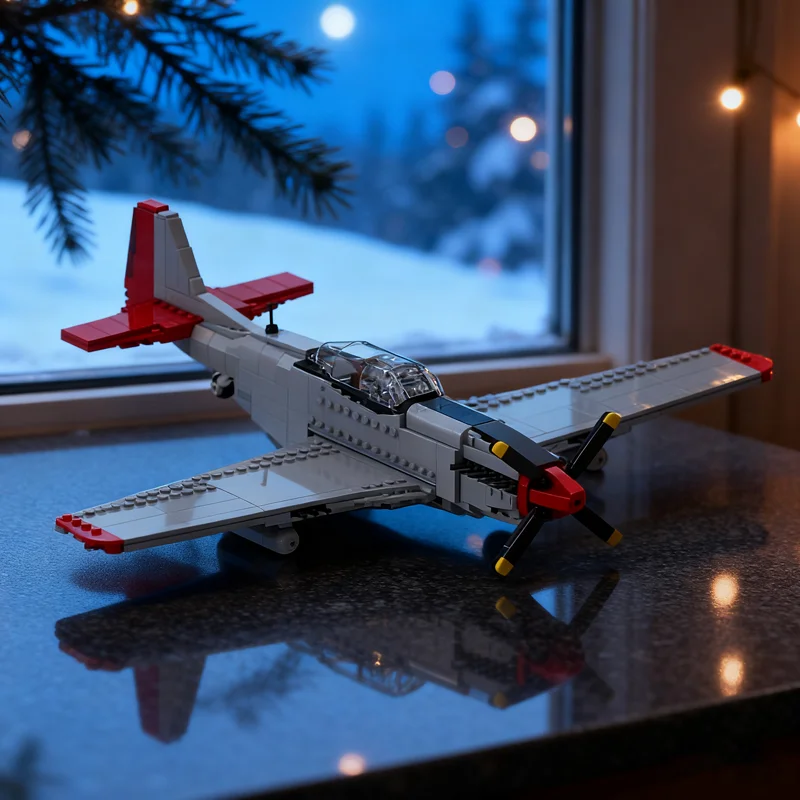 

789 шт. MOC P Mustangesd Creator Experted модель строительные блоки строительные рождественские подарки DIY творческая идея игрушки кирпич для детей