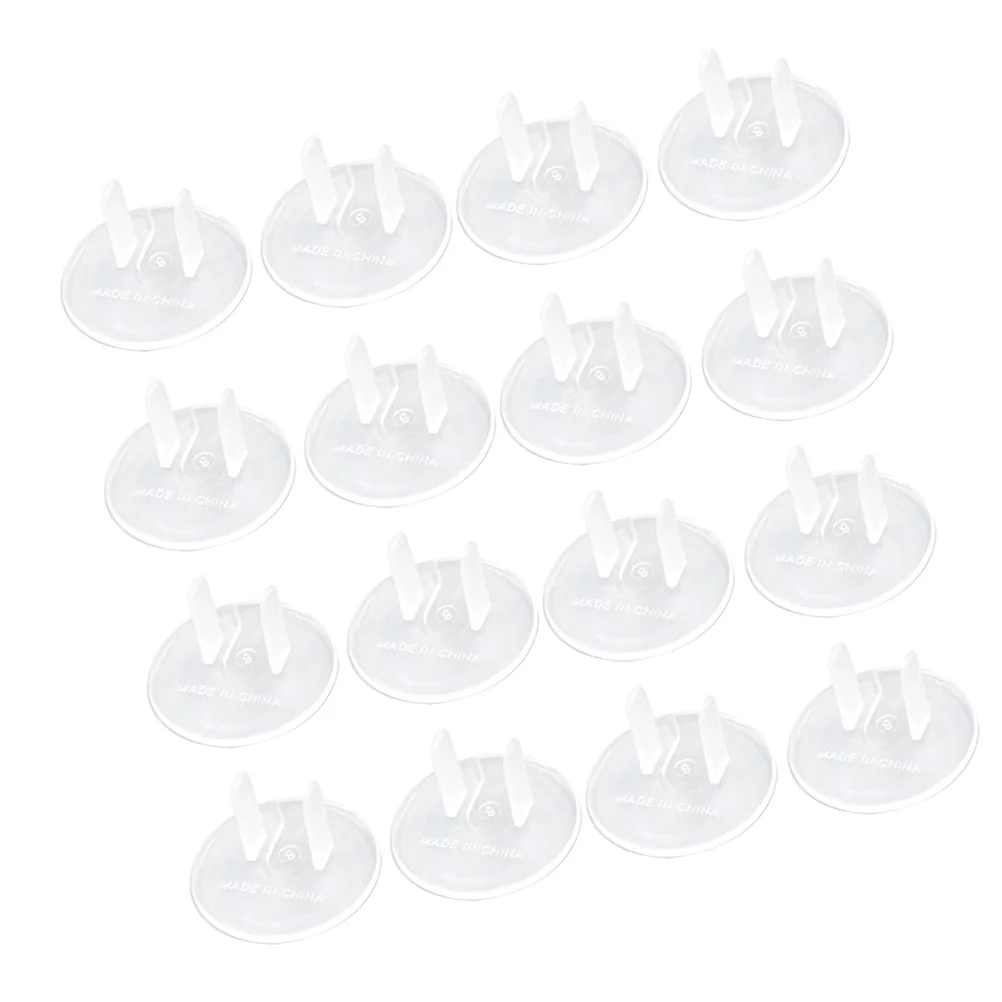 32 قطعة غطاء مقبس الطفل حماية موثوقة للمنافذ الكهربائية سهلة فتح مقبض غطاء مقبس السلامة المنزلية