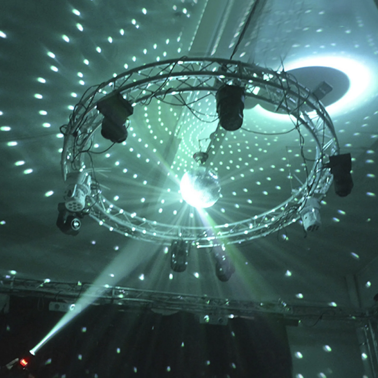 Disco Spiegel Ball Party Glänzende Kugel Weihnachten Dekoration Bühne Licht Rotierenden Glas Ball Retro Reflektierende KTV DJ Licht Wohnkultur – Detail 6