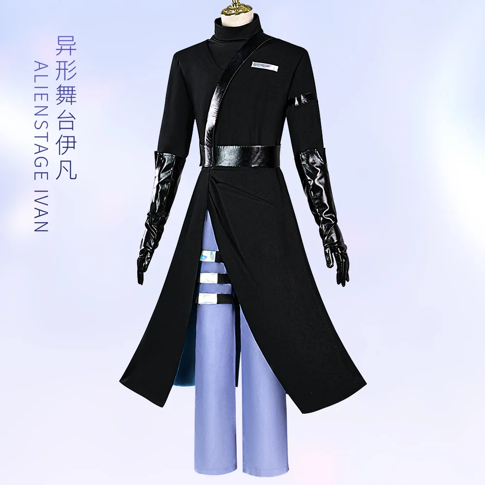 

Alien STAGE R5 Mizi Ivan Luka Cosplay Costume Role Play Comic Con Dress Hallowmas Party Wigs Animation Prop