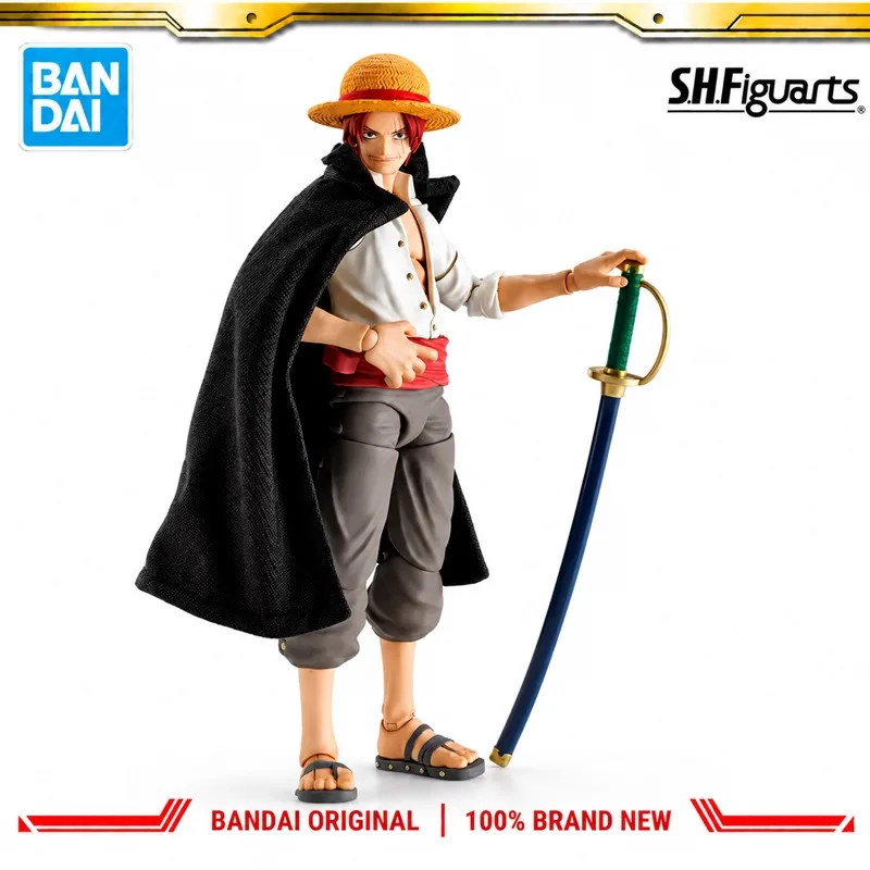 In Stock Bandai Original S H Figuarts One Piece Monkey D Luffy Action Figure Model Doll Brand New Boxed Anime Characters Toys