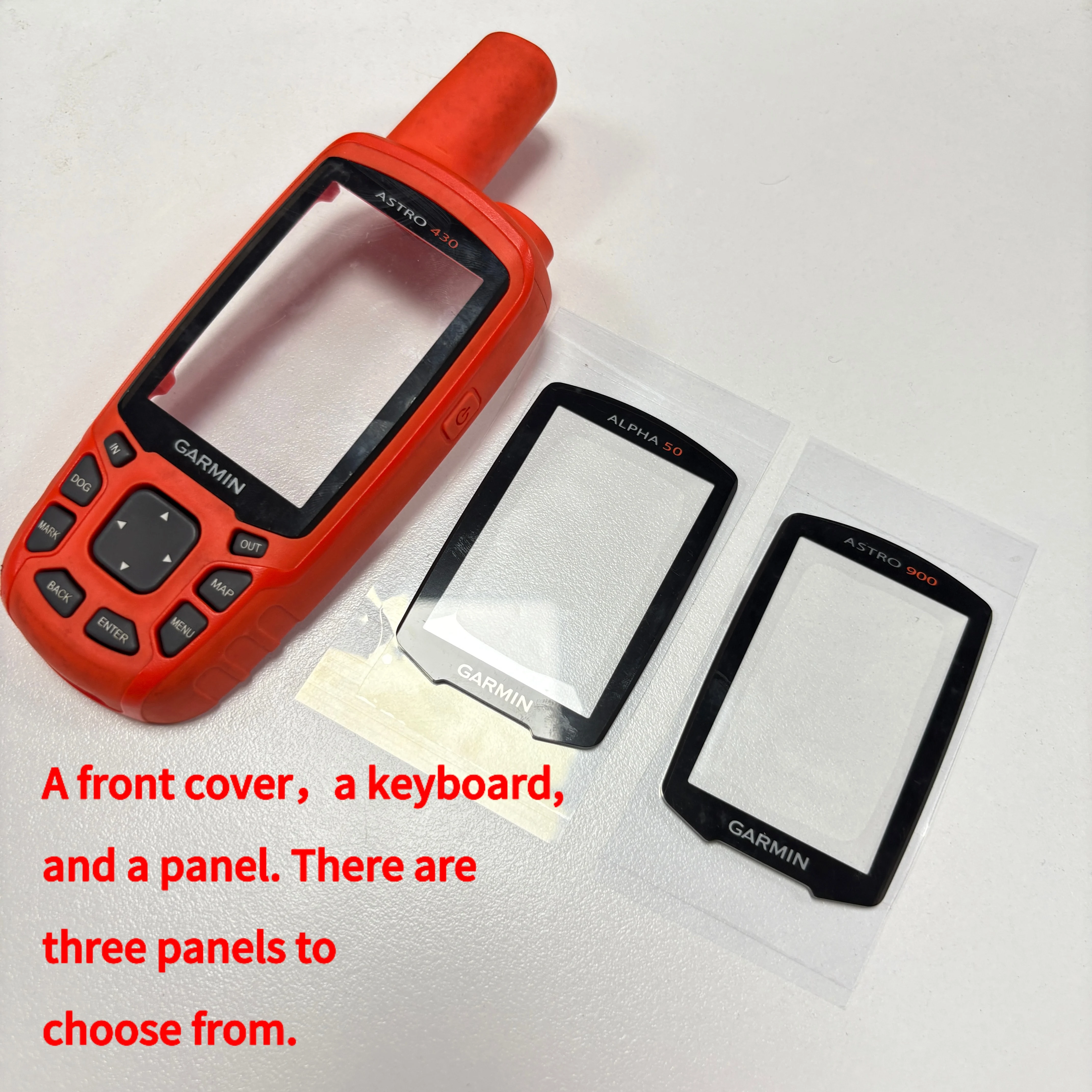 

Front Cover For Garmin Astro 430 900 Alpha 50 With Keyboard With Glass Panel Optional Panel (Old)
