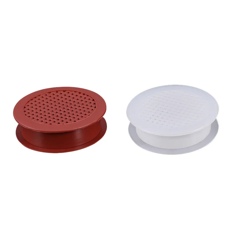 Ventilation systems Home Accessories Air vent decorative cover Round Louver Mesh Hole plug Closet shoe Cabinet furniture grille