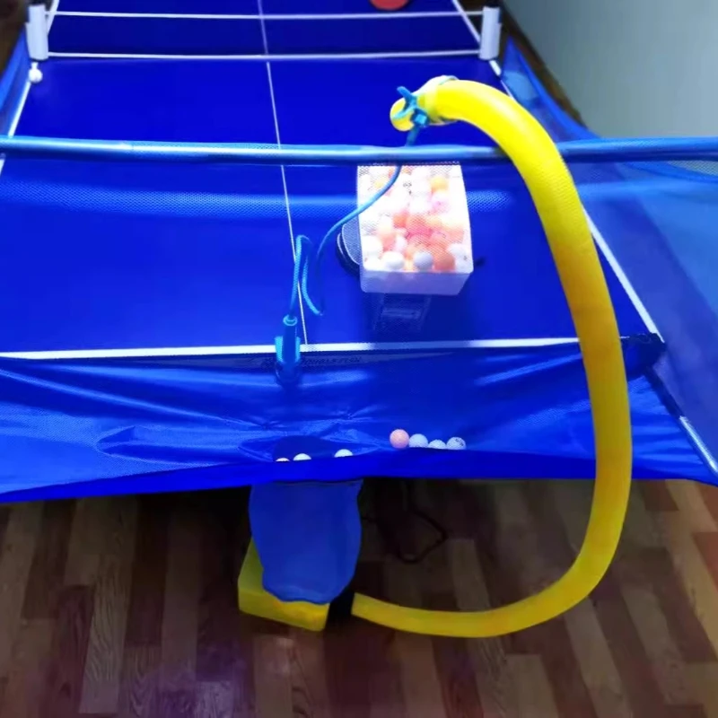 Automatic Ping Pong Ball Loading Device Large Capacity Table Tennis Loading Machine Durable Balls Trainer Portable Sports Parts