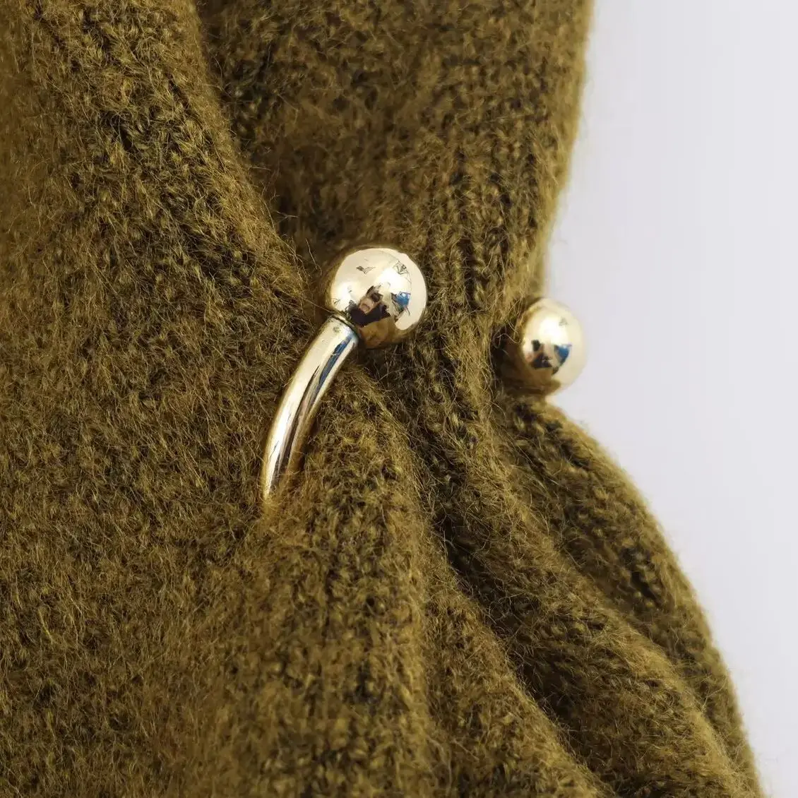 DiYiG FRAU 2025, Herbst Neue Mode Seite Getäfelten Asymmetrische Gestrickte Top Chic Kragen Ärmellose Weste Mujer