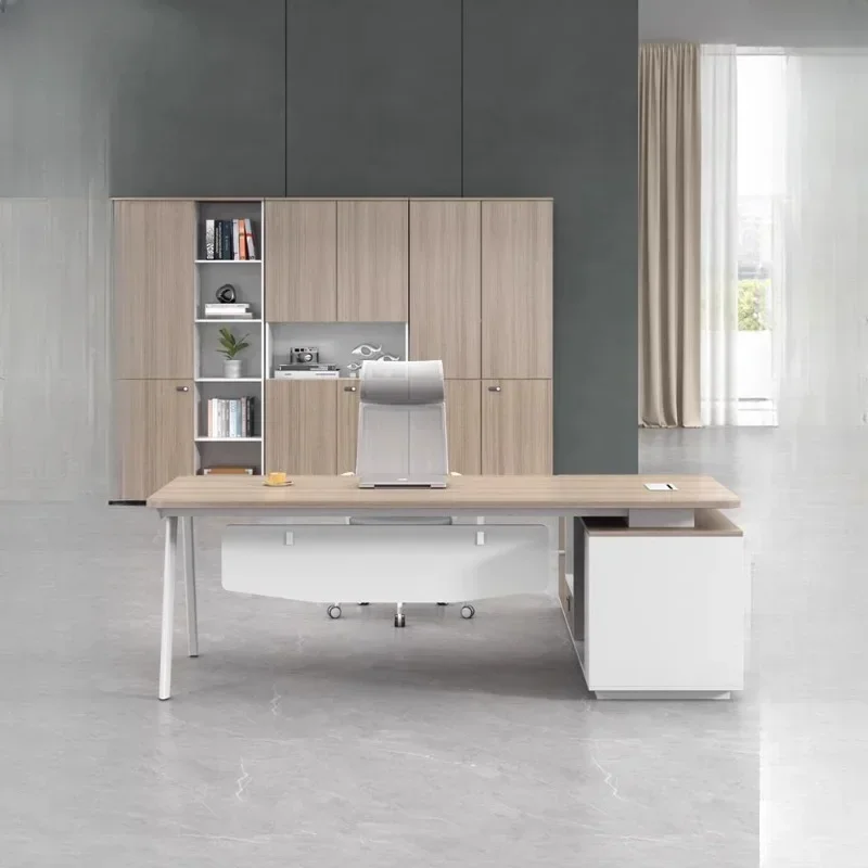 Luxury Executive Computer Desk Organizer Desk Multifunctional Office Table Study Bedroom Standing Princess Tavolo Home Furniture