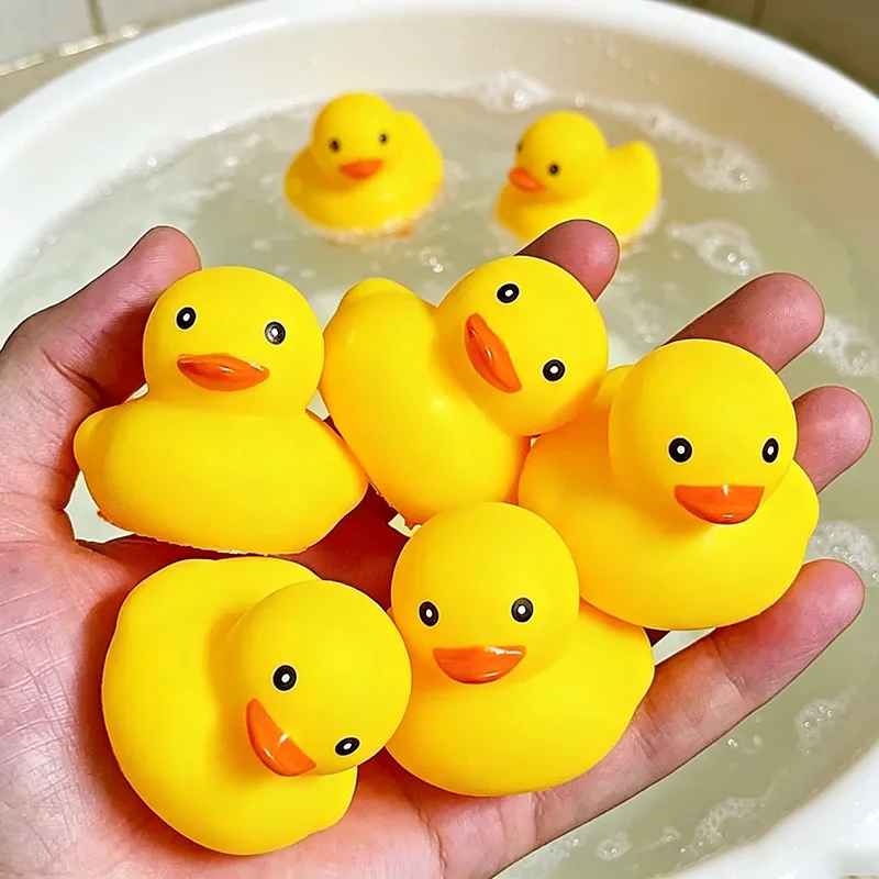 Rubber Duck Toy, Squeaky Swimming Duck, Floating Duck Birthday Gift, Classroom Prize, Car Home Decor, Gift ·Suitable for Ages 3+
