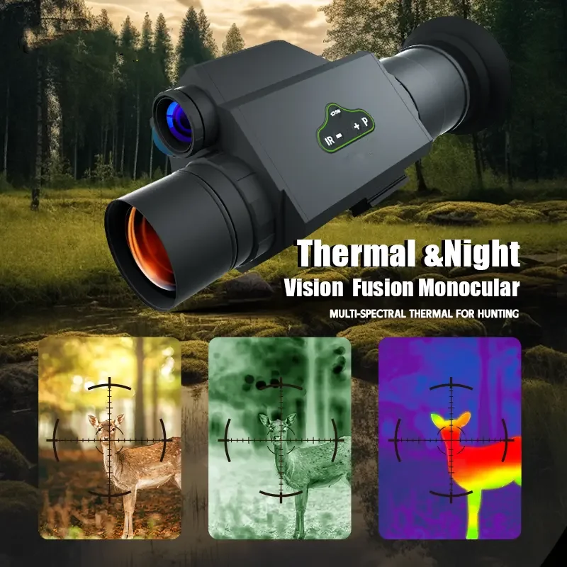 กล้องโทรทรรศน์แบบสวมศีรษะรุ่น - Thermal Scope Night Vision Monocular บทวิจารณ์และราคา