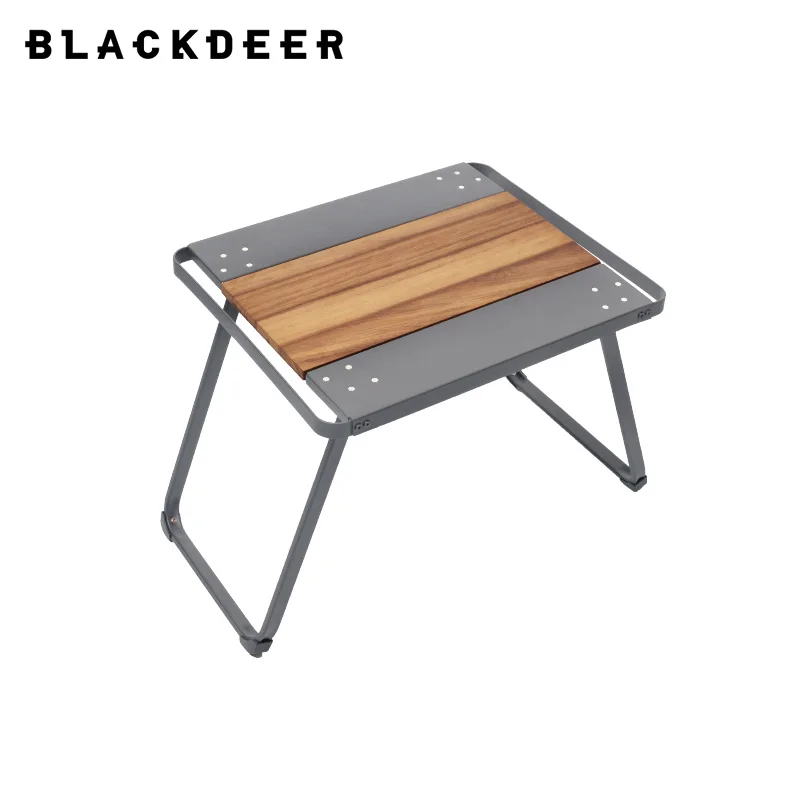 BLACKDEER Frontier Folding Table Outdoor Camping Table Aluminum Alloy Portable Picnic Fishing Beer Table Lightweight Oxidize