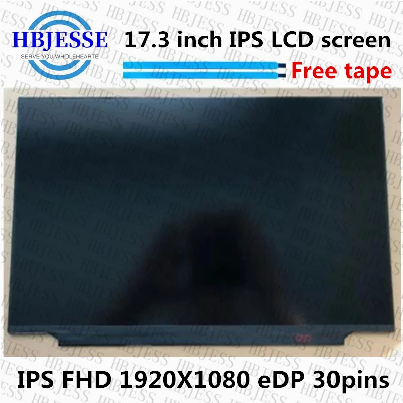 Imagem -02 - Display Lcd Ips Original Fhd Nv173fhm-n49 B173han04.3 Nv173fhm-n4f Nv173fhm-n4c Nv173fhm-n46 1920x1080 30pin