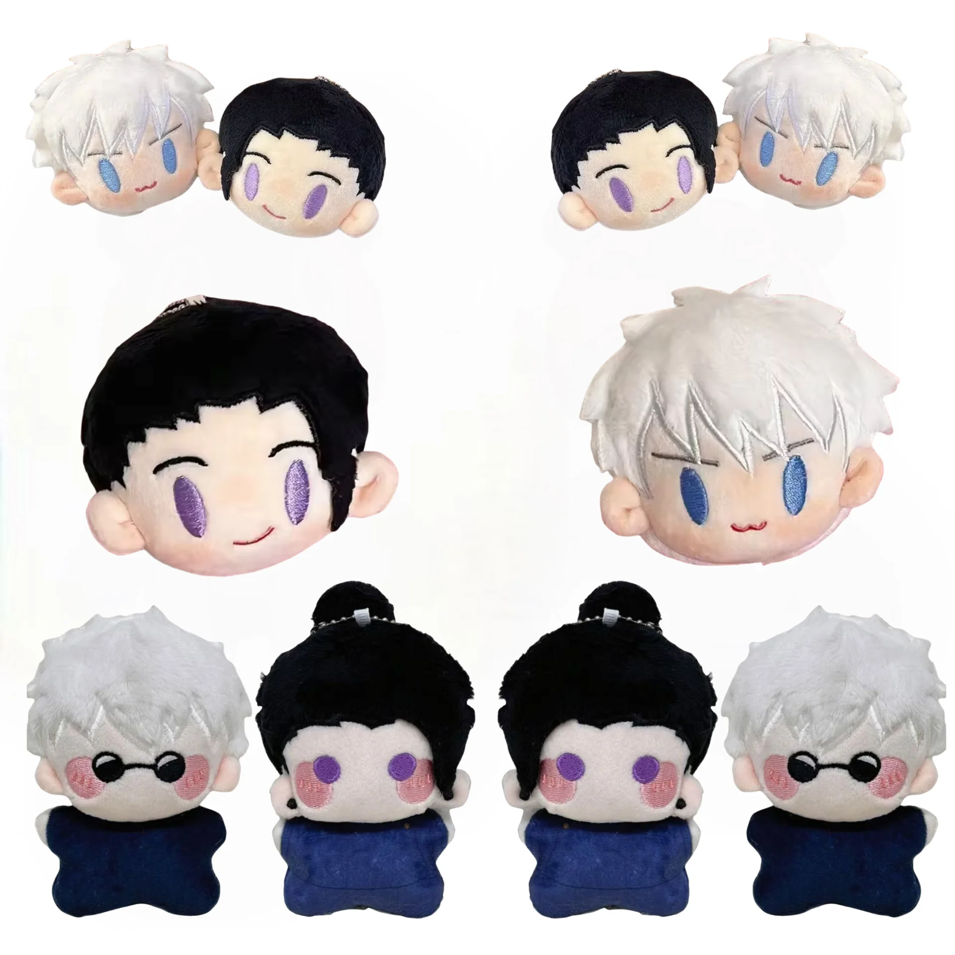 Nieuwe Gojo Suguru Nanami Pluche Pop Pluche Portemonnee Jujutsu Kaisen Anime Perifere Knuffels Rugzak Charme Hoofdtelefoon Opbergtas