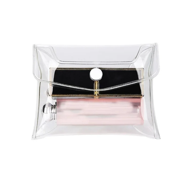 Transparent Travel Cosmetic Bag Makeup Case DIY Clear Make Up Bag Bath Storage Pouch Toiletry Wash Functional Organizer Bags