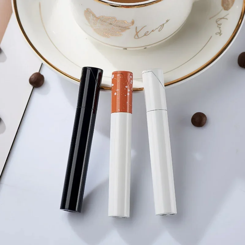 New Mini Cigarette Lighter Outdoor Grinding Wheel Inflatable Compact Portable Lighter Cigarette Accessories Fashion Men's Gift