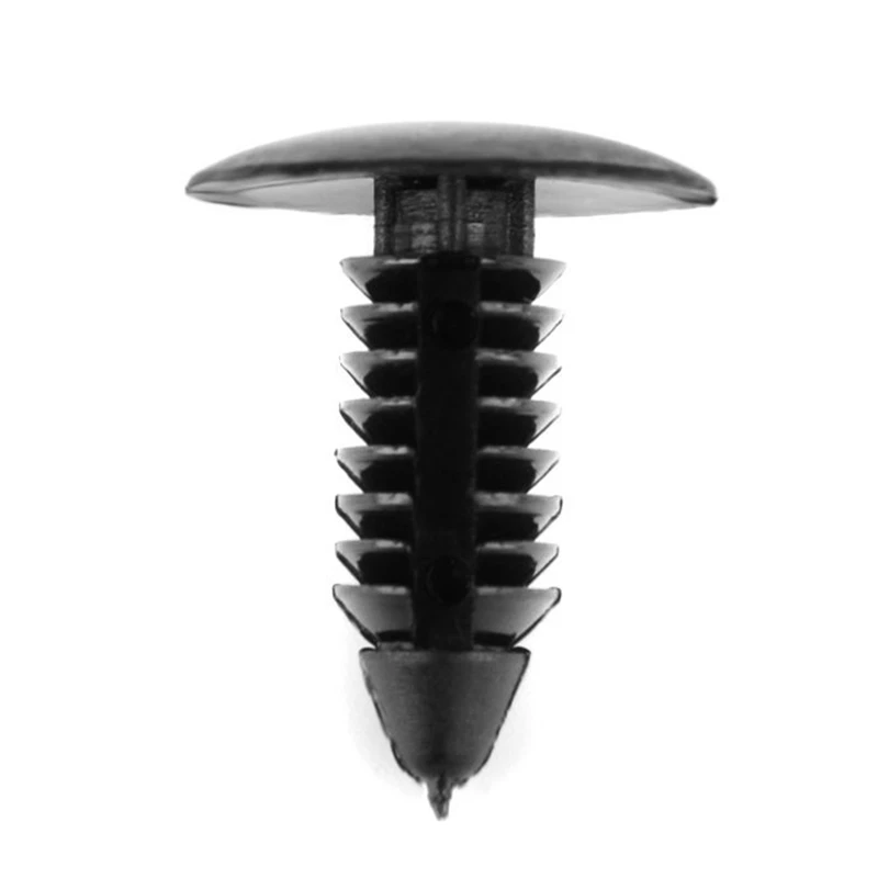 300X Plastic Bumper Fastener Rivet Clips Automotive Furniture Assembly Expansion Screws Kit Auto Body Clips Black