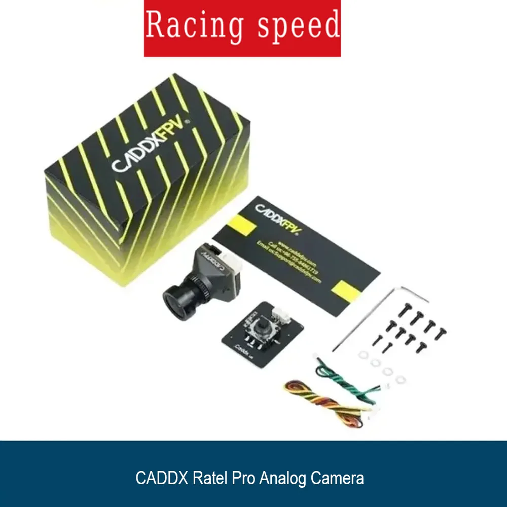

Caddx New Ratel PRO FPV камера 1500TVL 16:9/4:3 NTSC/PAL FOV125 ° Ночная камера Blacklight для гоночного дрона FPV