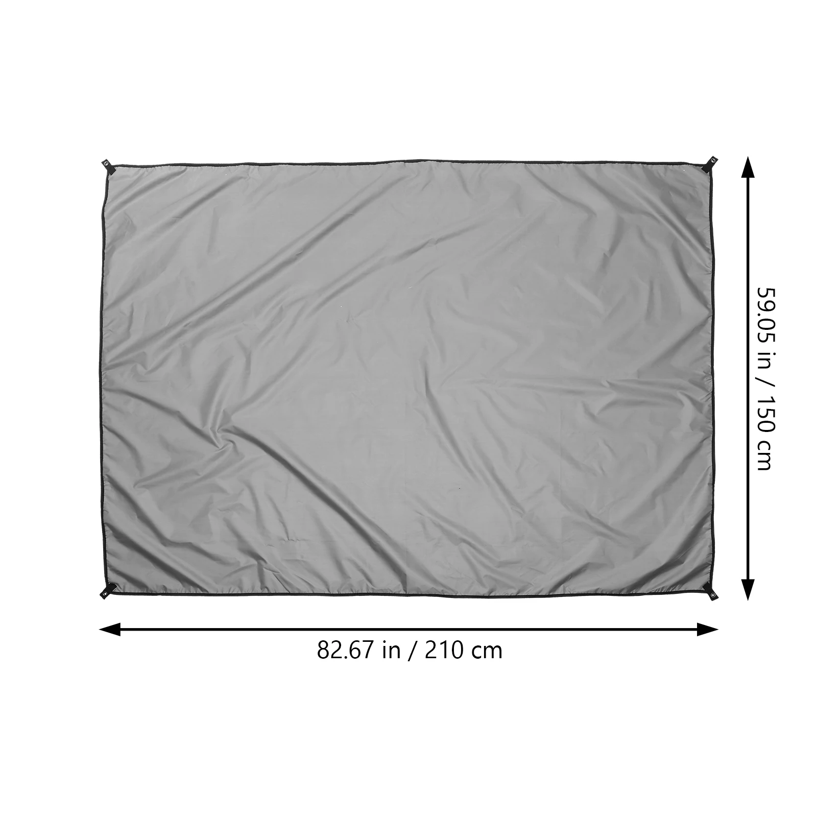 

1 set 1 Set Oxford Cloth Sun Shade Sail Rain Shelter Uv Protection Net For Outdoor Camping Patio Garden Balcony Yard Portable