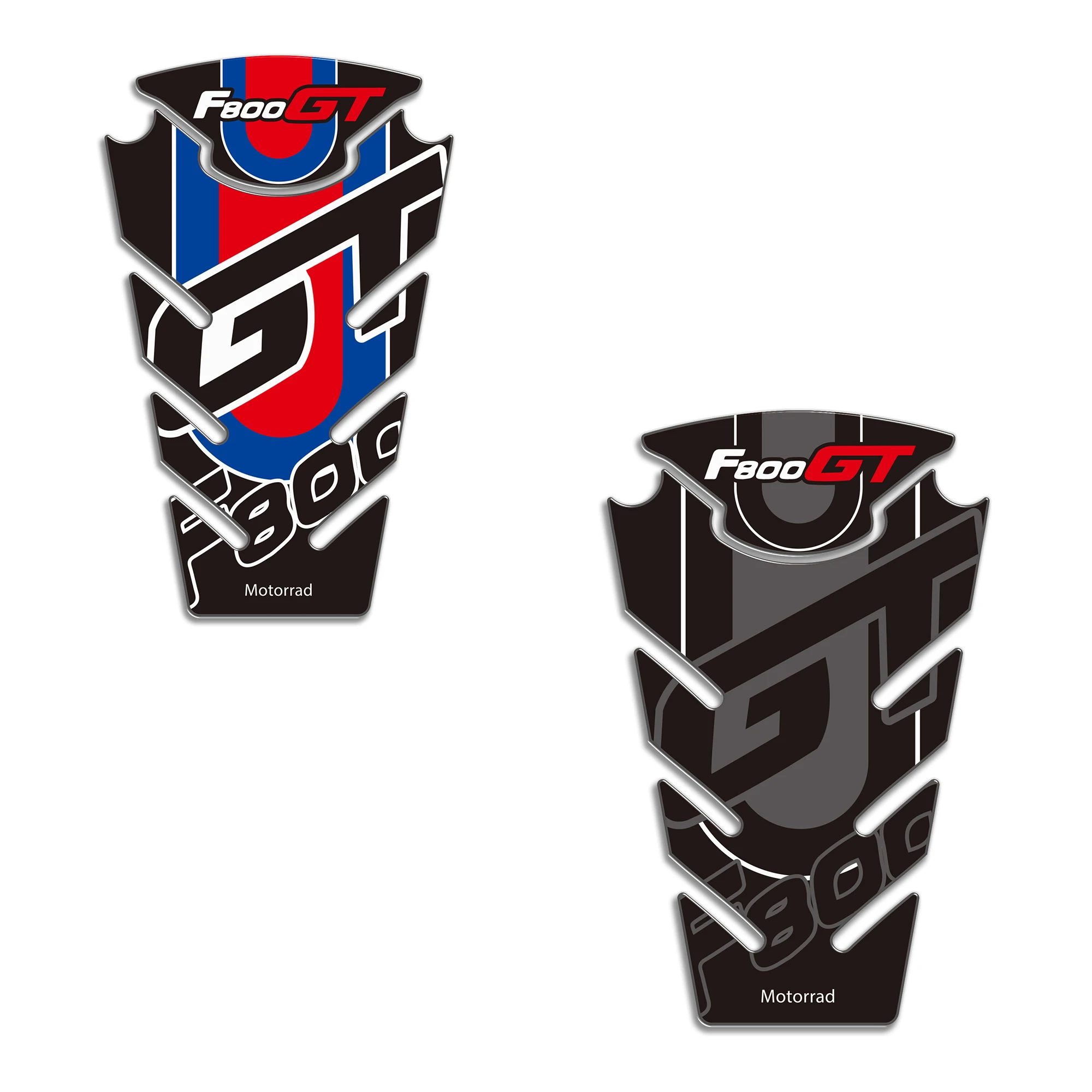 Motorcycle stickers 3D Gel Resin  Tank Pad Compatible with BMW F800 GT F800GT 2013-2020 sticker packs