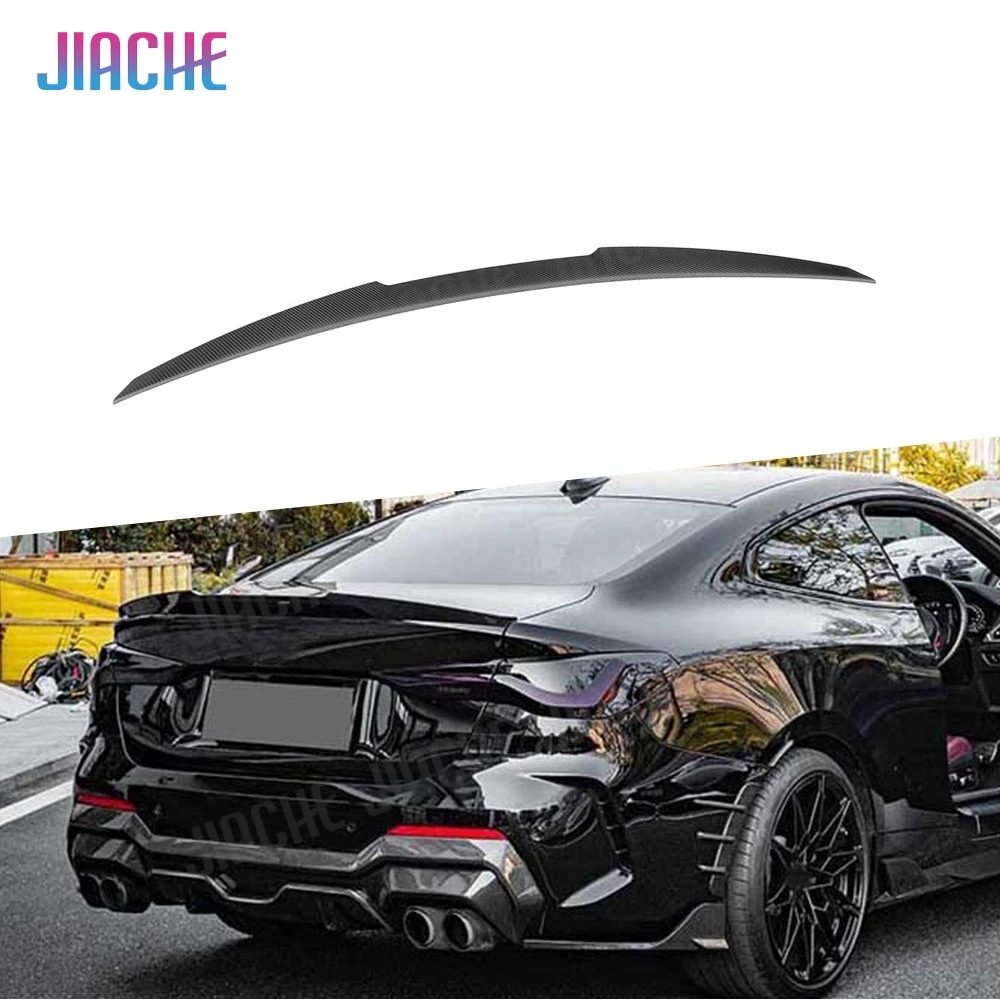 

Dry Carbon Rear Trunk Spoiler Wings Bodykits for BMW 4 Series G22 G82 M4 Coupe 2020+ Rear trunk boot spoiler Car Decoration