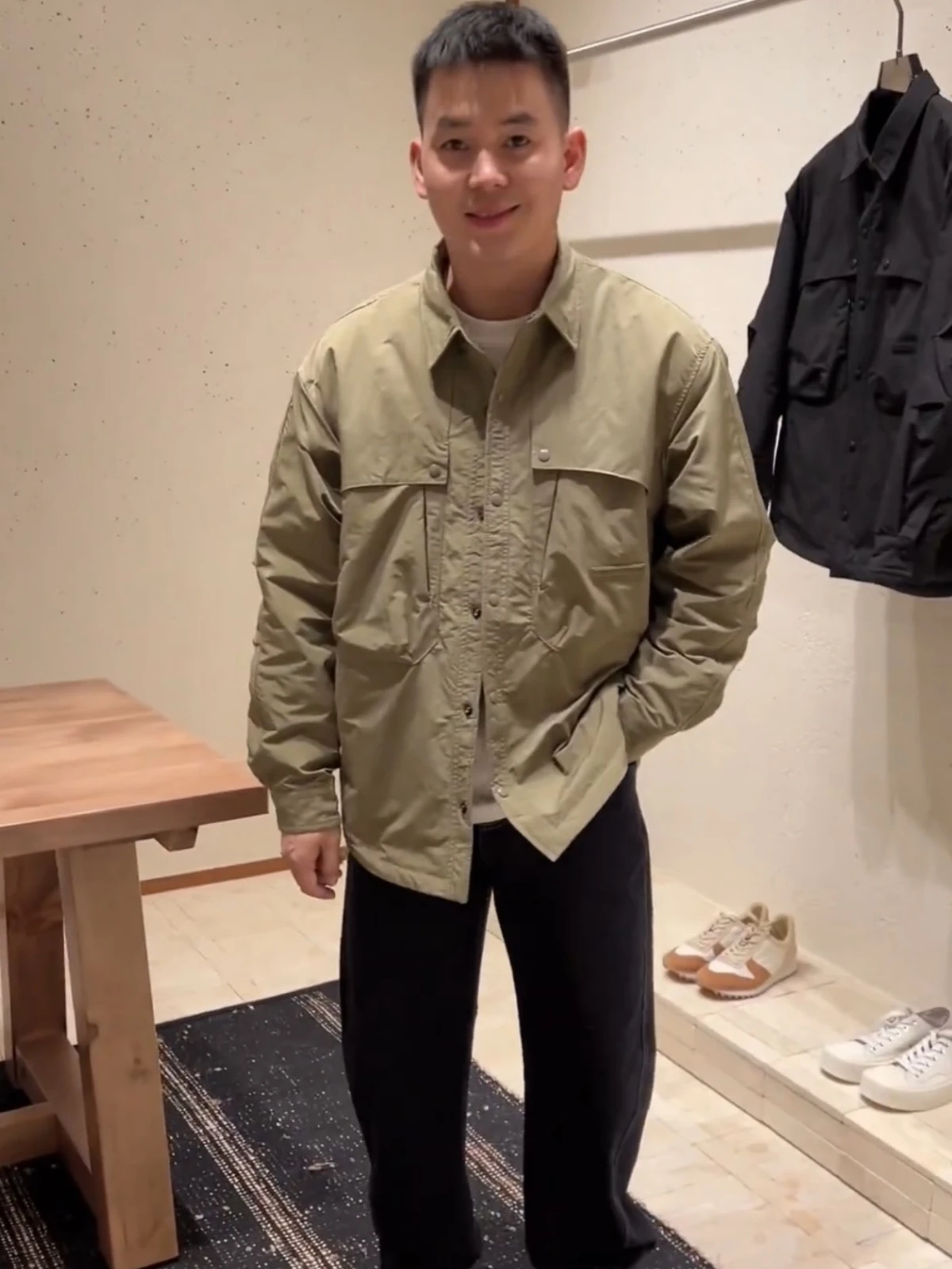 

Men's Casual Cotton Jaet Autumn Winter Workwear Sle Collar Outdoor Warmth Faionable Versatile Thiened Cotton Inner