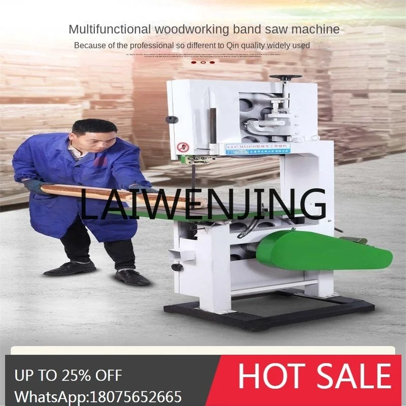 RWJ Multi-Functional Vertical Woodworking Band Saw Desktop Small Cutting Machine Sawing Machine