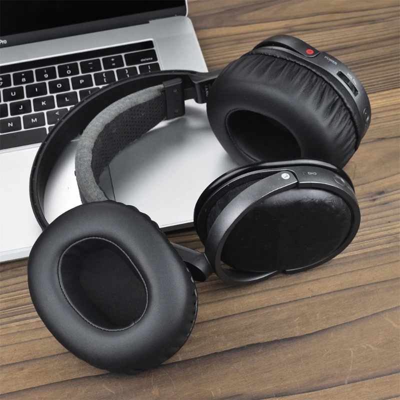 بطانة للأذن متينة وسائد للأذن لسماعة الرأس MDR V6V7 7506 وسادات أذن مرنة لراحة أفضل وإلغاء الضوضاء