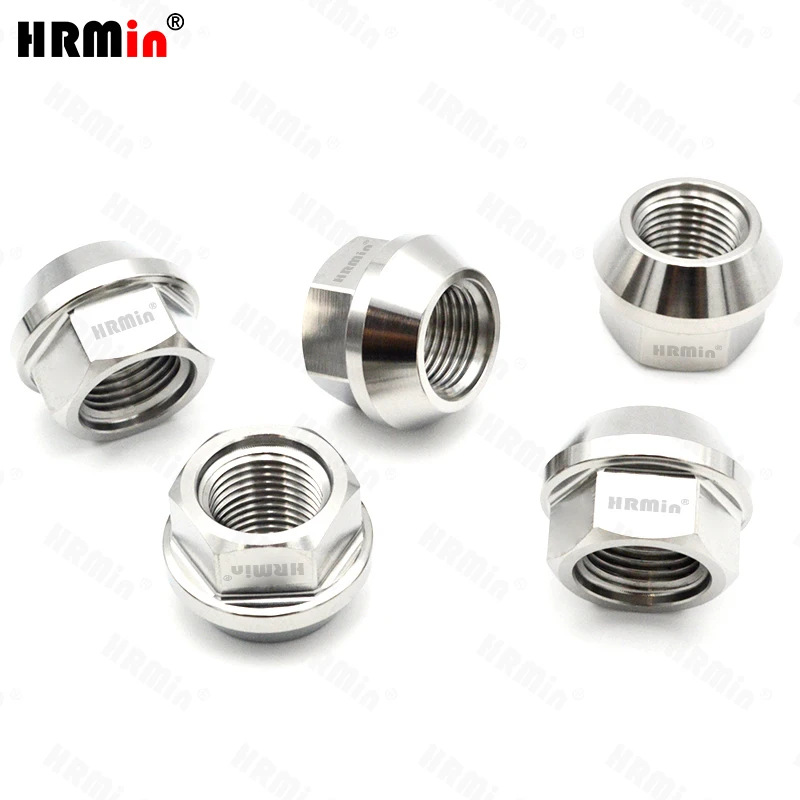 HRMin 10.9 grade Gr.5 titanium cone seat wheel lug nut titanium nut M12*1.5mm for Toyoto,Mazda,Honda,Acura,Scion,Lexus