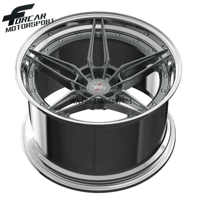 

Роскошные алюминиевые двухсоставные легкосплавные диски (5 отверстий) для личного использования